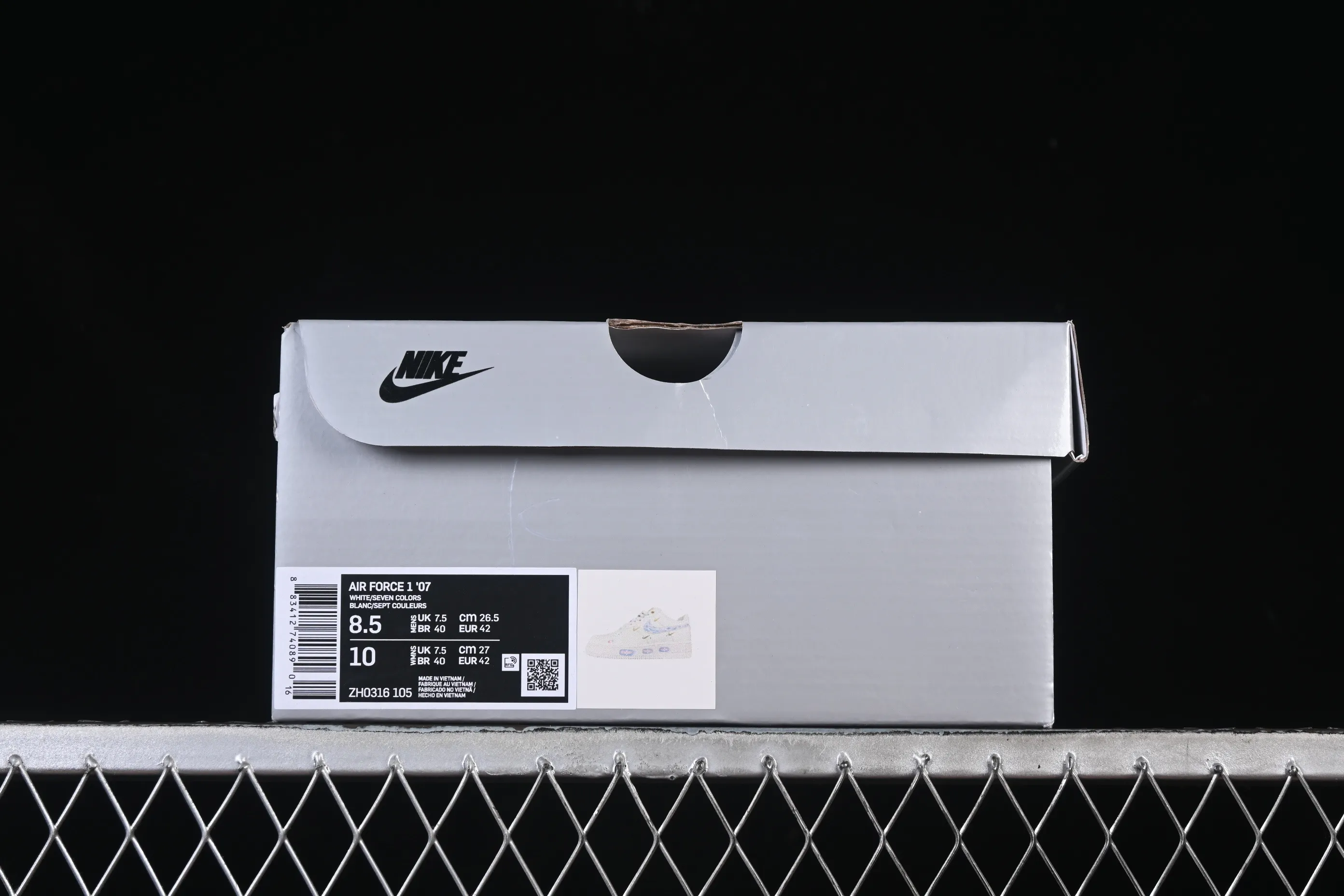 All categories Nk Air Force 1 Air Force series Nk Air Force 1 Low Air Force low-top Nike Air Force 1'07 Low Four-hook Monet impression Air Force 1 low-top casual sneakers ZH0316-105